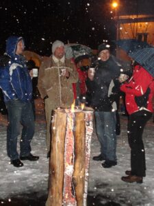 „Leise rieselte der Schnee……..“